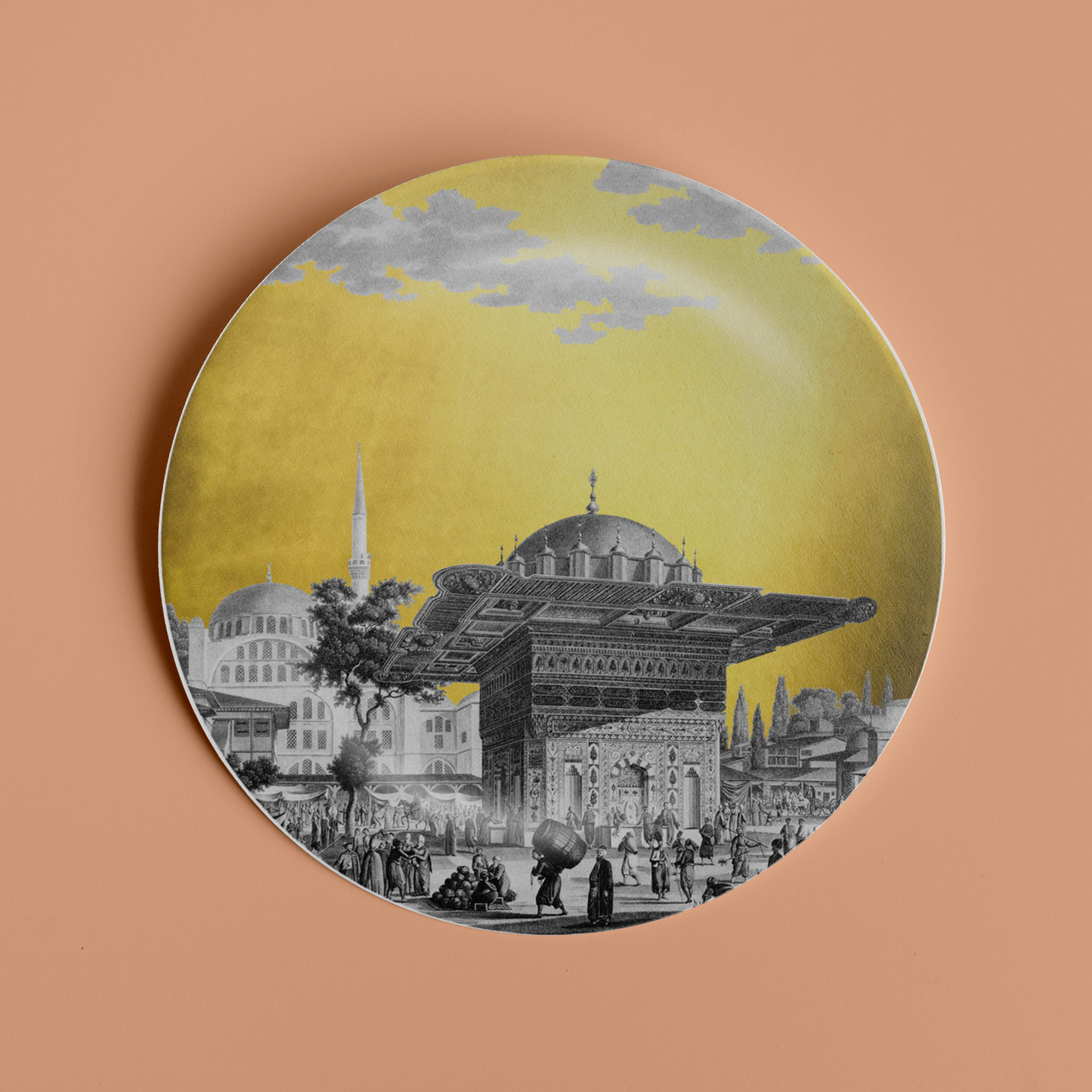 Istanbul Limited Edition Gold Plate