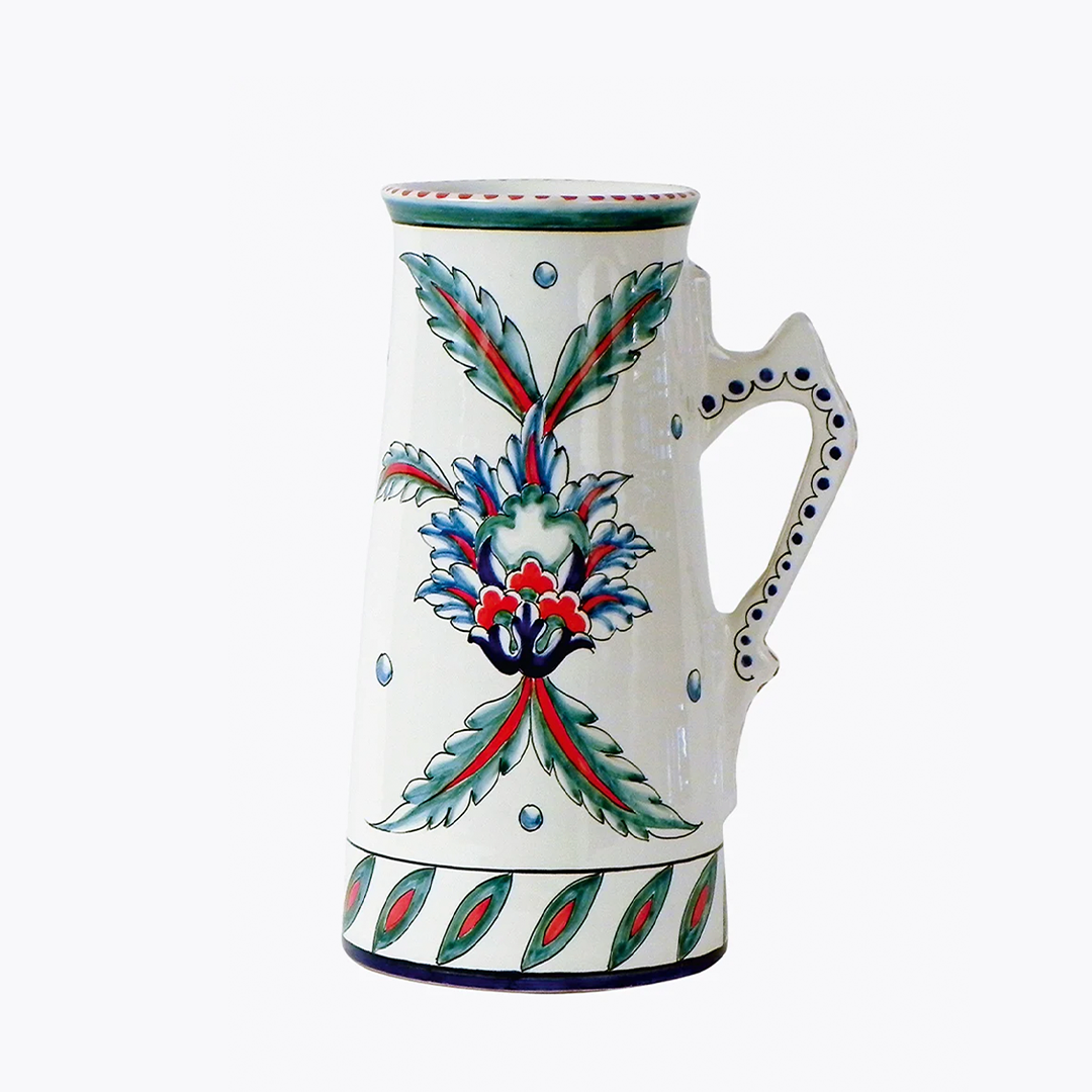 Ikat Handmade Ceramic Jug