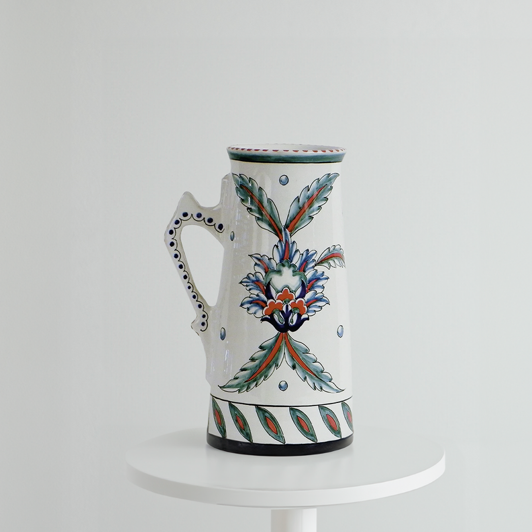 Ikat Handmade Ceramic Jug