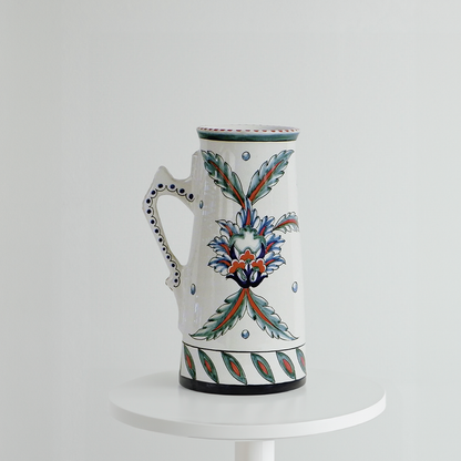 Ikat Handmade Ceramic Jug