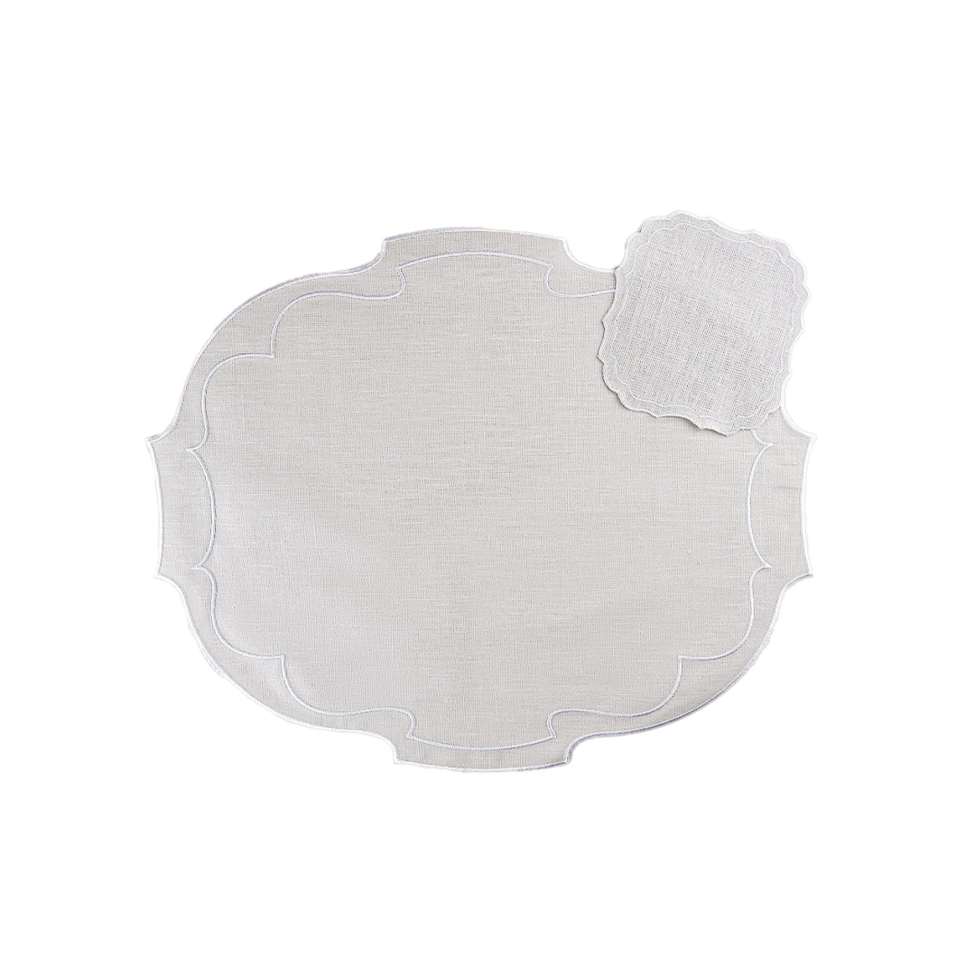 Parentesi Oval Placemat and Napkin Set of 6