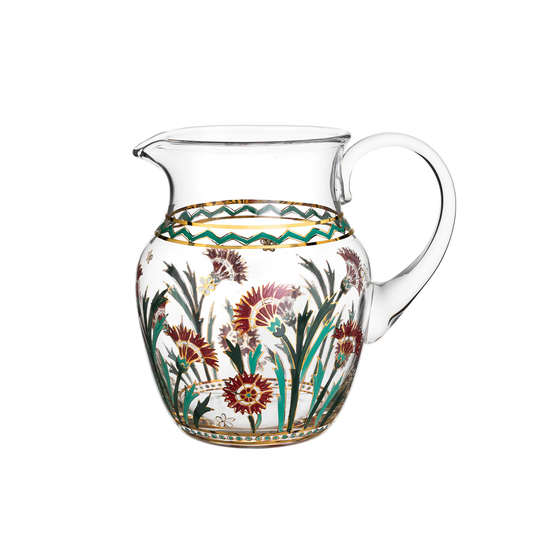 Water Pitcher Persian Flowers No. 2