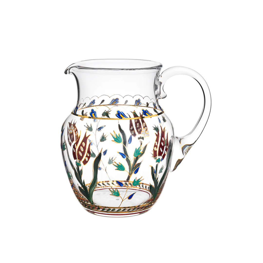 Water Pitcher Persian Flowers No. 1