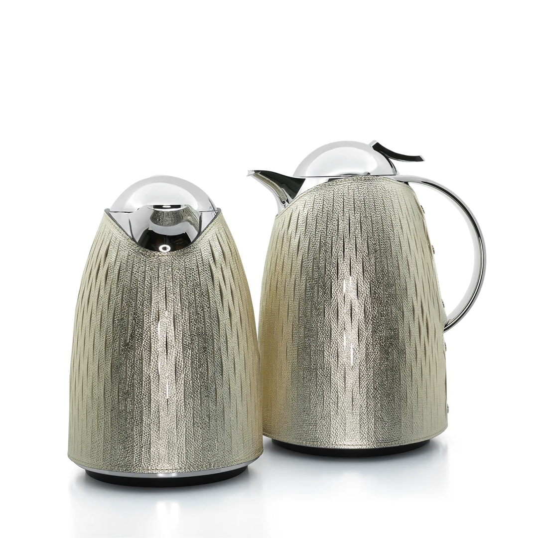 Emily Carafe Platinum Set with Tray