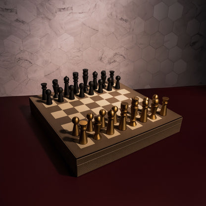 Chess & Checkers Game Board