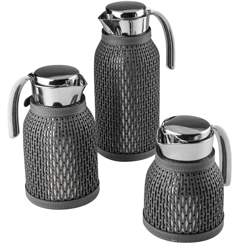 Diana Carafe Dark Grey Set with Tray