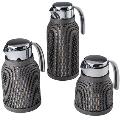 Diana Carafe Dark Grey Set with Tray