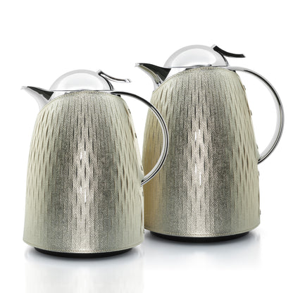 Emily Carafe Platinum Set with Tray